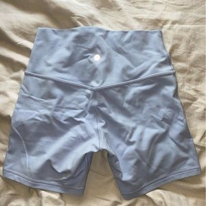 lavender lululemon shorts